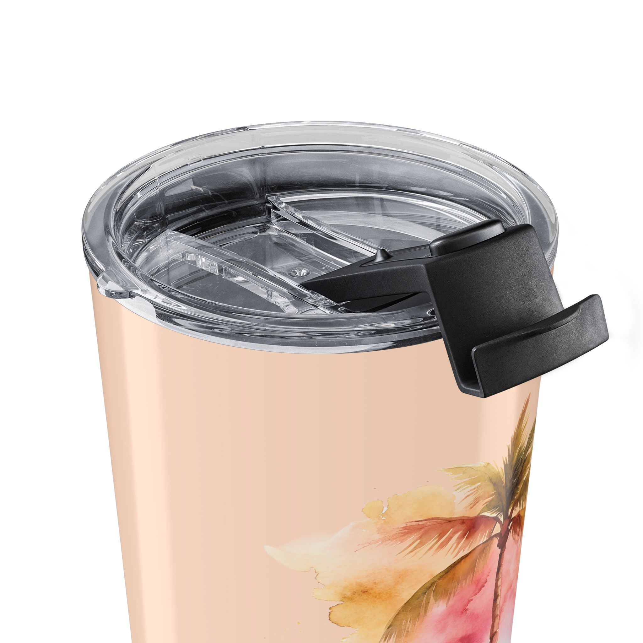 20oz peach custom tumbler birthday gift for her