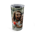 Personalized full wrap couple photo tumbler main product shot